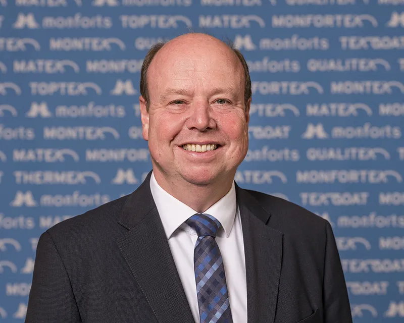 Monforts Area Sales Manager Thomas Päffgen